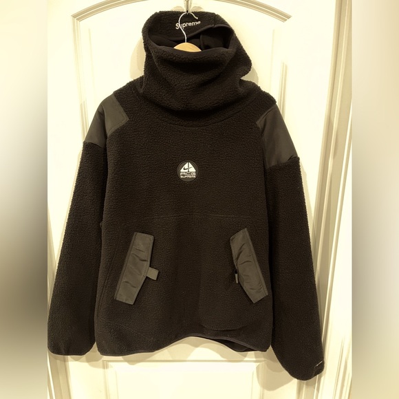 NIKE ACG x SUPREME Therma Fit Fleece Pullover Hoody SIZE L - New! - Picture 2 of 15